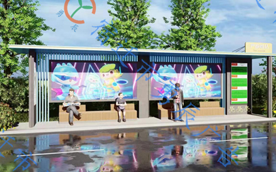 浙江杭州候車亭發(fā)貨